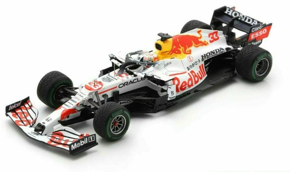 1:43 SPARK MODELLINO AUTO F1 RED BULL HONDA RB16 VERSTAPPEN TURCHIA 2021 DIECAST - Immagine 4 di 4