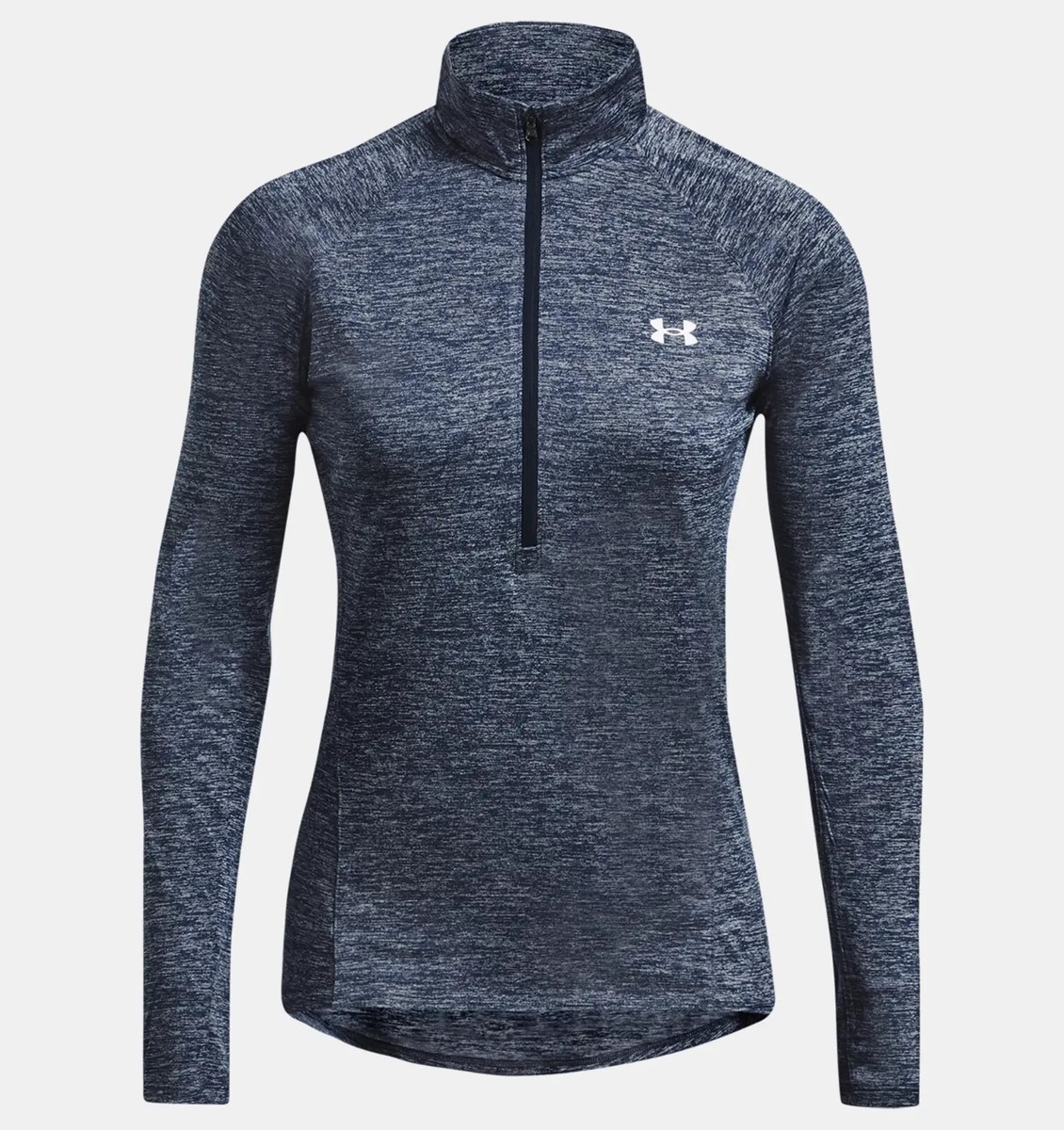 (取寄) アンダーアーマー レディース テック 1/2 ジップ ソリッド Under Armour women Tech 1/2 Zip Solid Castlerock/Black UA Tech™ Women's ½ Zip | Under Armour