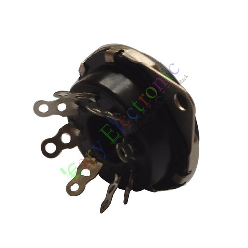 Tubo de vacío octal de baquelita de 8 pines 20 piezas para radio KT88 EL34 6P6P6 6V6 6N8P - Imagen 3 de 3