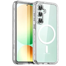 For Samsung Galaxy S24 FE Case MagSafe Magnetic Shockproof Military Phone Cover