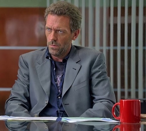 (Dr.) HOUSE MD Prop: Hugh Laurie Red Coffee Cup Mug w/Studio COA - Picture 3 of 5