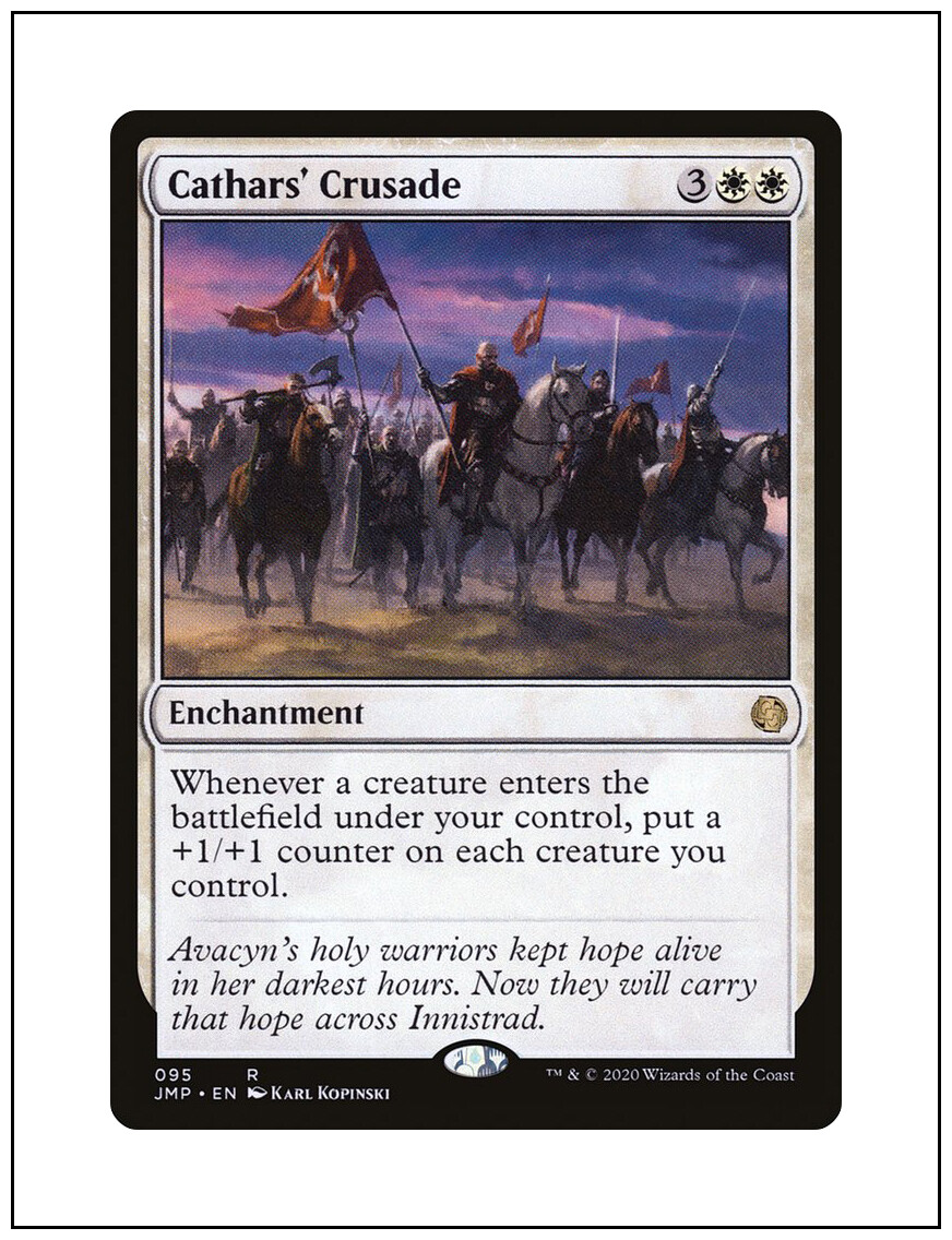 Купить 1x Cathars' Crusades, Jumpstart, Magic the Gathering MTG Б/У на