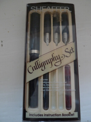 SHEAFFER CALIGRAPHY SET CALIGRAPHIE MADE IN USA