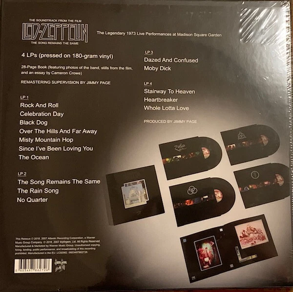 LED ZEPPELIN - The Soundtrack From The Film...Vinyl Box Set STILL SEALED - Bild 2 von 2