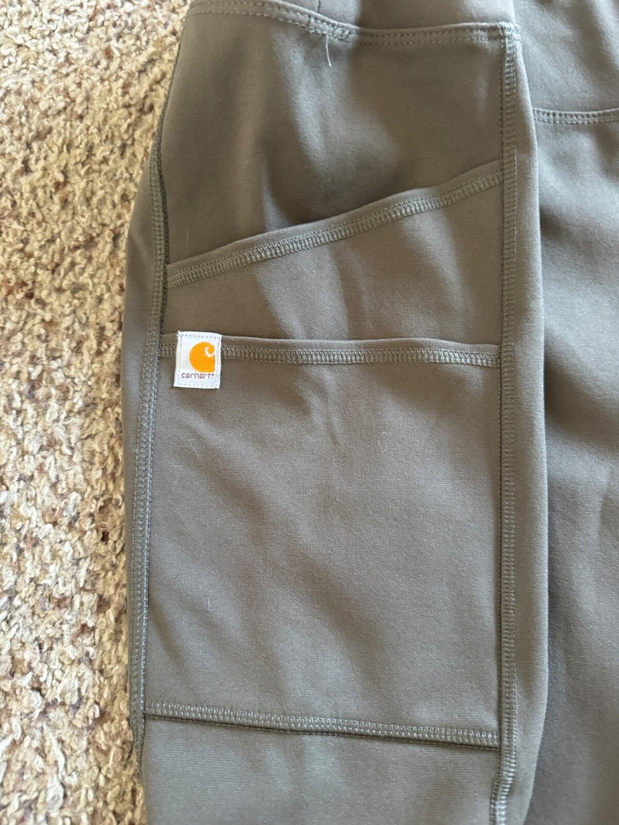 NEW Womans 3XL (24W-26W) Carhartt Fitted Force Legging TARMAC NWT