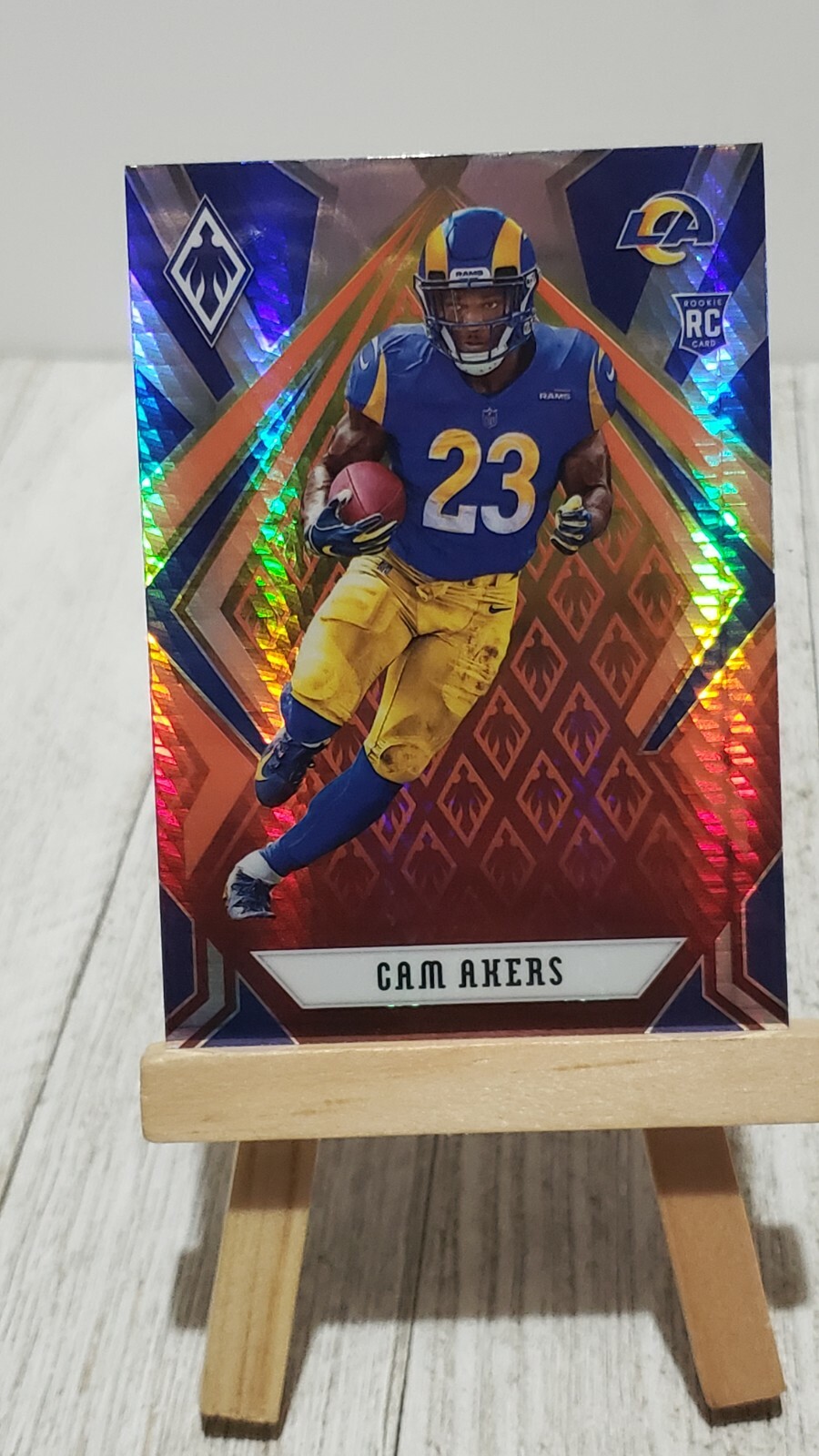 2020 Panini Phoenix Football Cam Akers RC #124 - Los Angeles Rams