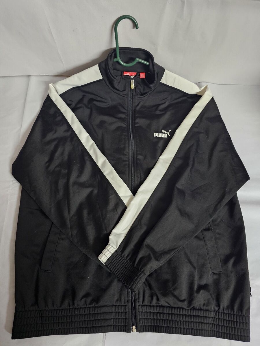 PUMA Tracksuit Set Jacket & Pants Large Track Jacket Med PUMA Tracksuit Set Jacket & Pants Large Track Jacket Med