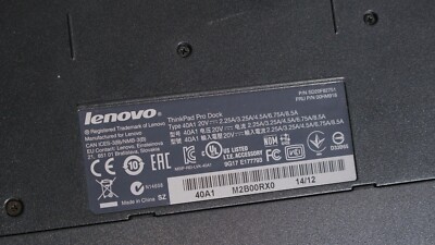 Lenovo ThinkPad Pro Dock (Type 40A1) Docking Station - 2060035