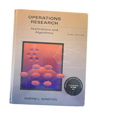 Operations Research : Applications and Algorithms by Wayne L. Winston (1994)