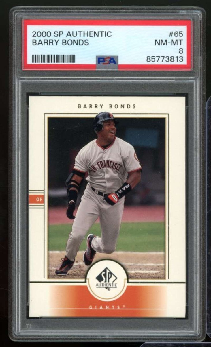 Barry Bonds Card 2000 SP Authentic #65 PSA 8 | eBay