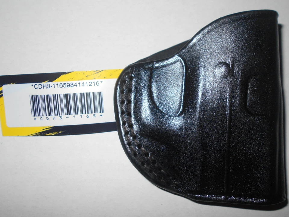 Tagua Gunleather CDH3 Series Holster for Kahr Holster Size, Black, Real Leather - Image 2 of 4