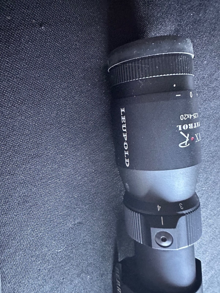 Leupold VX-R Patrol 1.25-4x20mm Matte Very Good | eBay