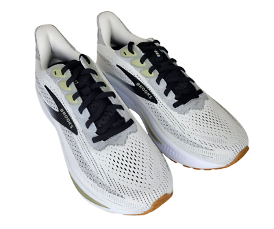 NEW Brooks Ghost 17 Running Shoes White/Black/Tea, Men's 10.5 D | eBay