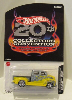 '50's Chevy Truck 2006 Hot Wheels 20th Convention Real Riders 2000 Made FINALE