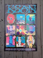 Rick Griffin Poster & Alton Kelley KSAN Original  San Francisco Family Dog
