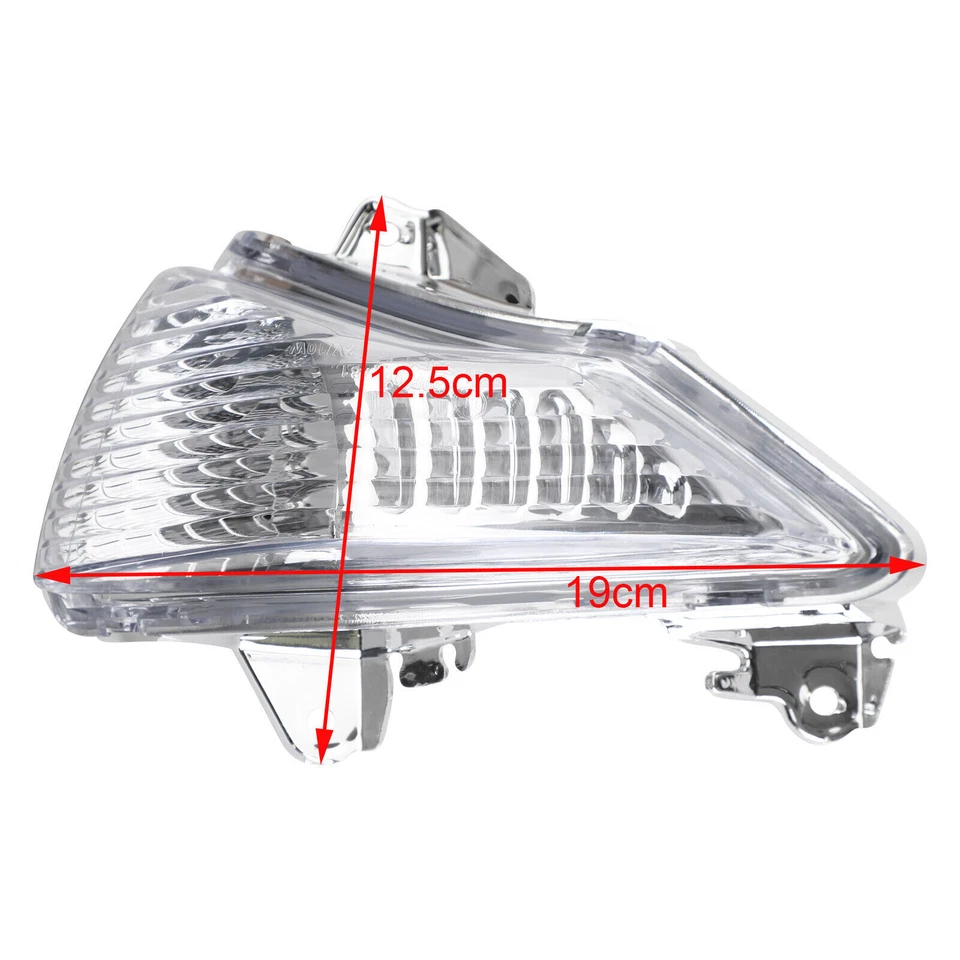 Front Turn Signals Cover For Kawasaki ER-6N EX650 Ninja 650 400R EX400 Clear UE - Изображение 3 из 4