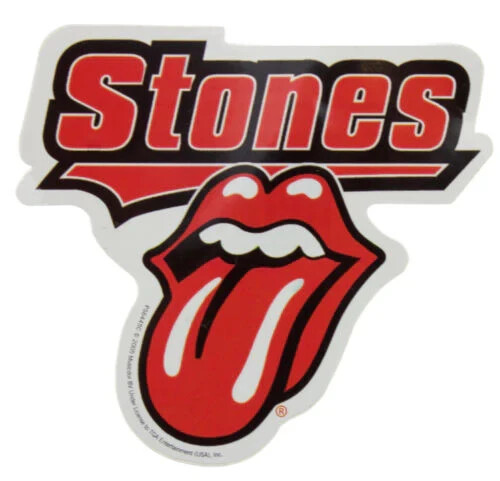 Rolling Stones Logo Vinyl Sticker 3
