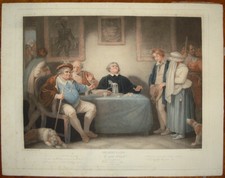 Stampa antica As you like it teatro shakespeare acquaforte 1801 Boydell