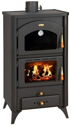 STUFA A LEGNA CUCINA FORNO CAMINO Log Bruciatore combustibile solido per 14  kw Prity FGR | eBay