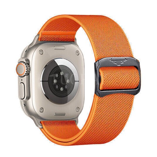 Nylon Loop Watch Band For Apple Watch Ultra 2 49mm iWatch Series 10 9 8 7 6 5 4 - Picture 46 of 47