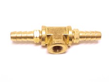 RSR Adapter 1/8 NPT T Stück 7-9mm Benzindruck Anzeige Manometer VR6 16V Turbo S3