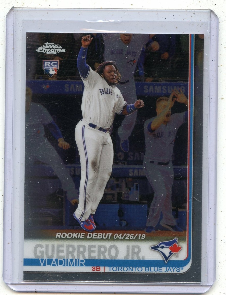 2019 TOPPS CHROME #58 VLADIMIR GUERRERO JR. VARIATION ROOKIE RC