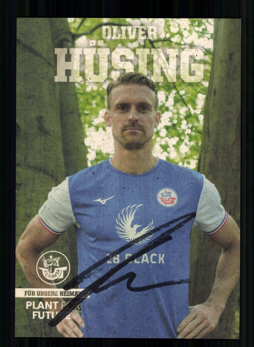 Carte Autographe Originale Alexander Rossipal - Hansa Rostock - Saison 2023-24 (signée)