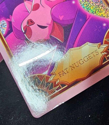 Fat Nuggets 2nd Edition Hazbin Hotel Trading Cards 51/50 SECRET RARE OFFICIAL - Picture 5 of 7