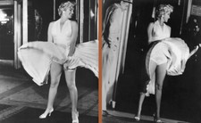 MARILYN MONROE 7YR ITCH BLOWING DRESS 2xRARE5X7 PHOTOS