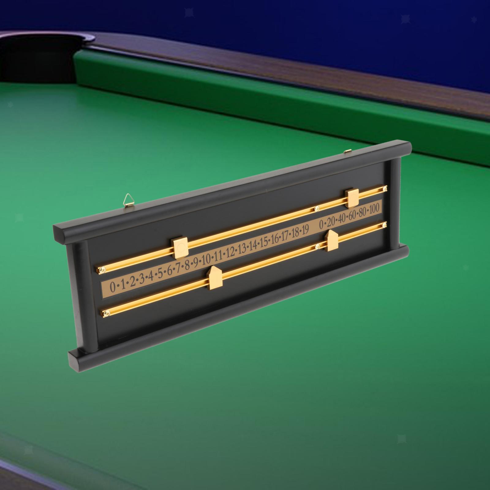 Shuffleboard Scoreboard, Snooker Billiard Score Board, Scoring Wood