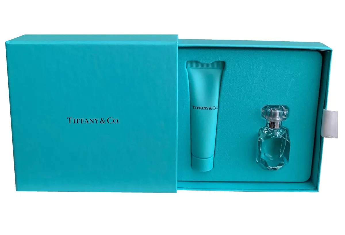 Tiffany perfume and body lotion set sales