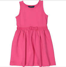 Image of Ralph Lauren girls pink Ponte Dress 5Y - Girl NEW