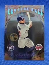 1995 Stadium Club MARTY CORDOVA Members Only Crystal Ball card MINNESOTA TWINS