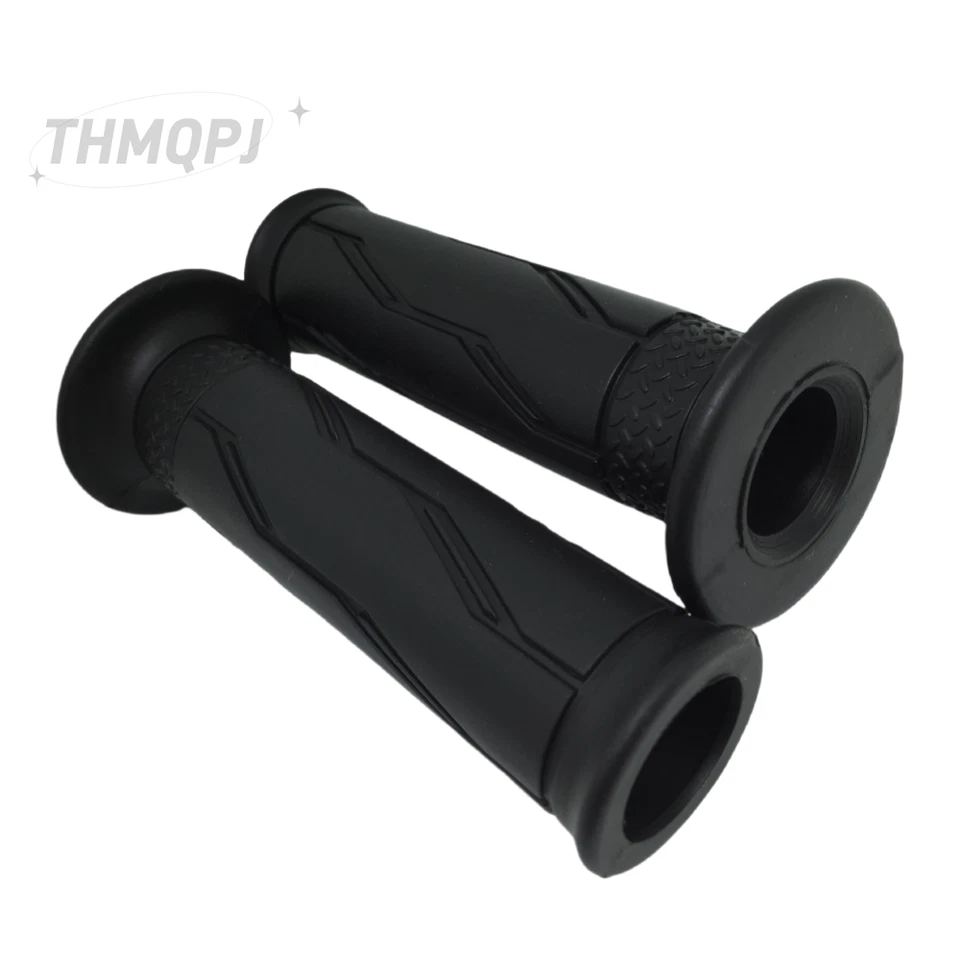 Empuñaduras de tubo de acelerador con mango de goma de 7/8" para YAMAHA HONDA Kawasaki Suzuki Foto 4 de 4