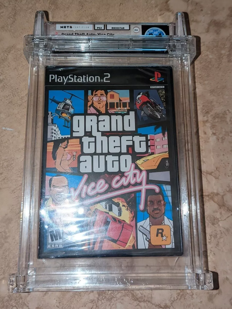 Grand Theft Auto: Vice City 1ST PRINT (PlayStation 2, PS2) New, Factory  Sealed