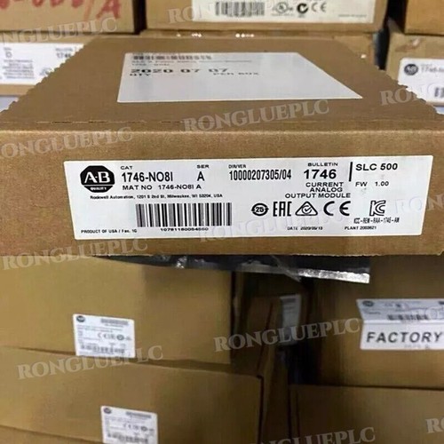 New Factory Sealed AB 1746-NO8I /A SLC 500 Analog Current Output Module 1746NO8I
