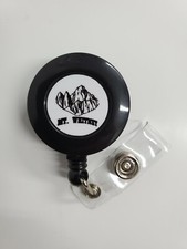 Mt Whitney Retractable Key Reel Holder Steel Clip Chain Belt Heavy Duty Split