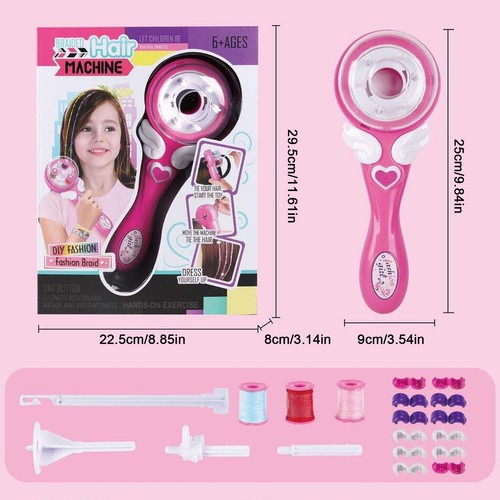 1x Hair Braider Hair Braiding Machine Hair Twisting Tool Electric Hair Braider - Picture 4 of 14