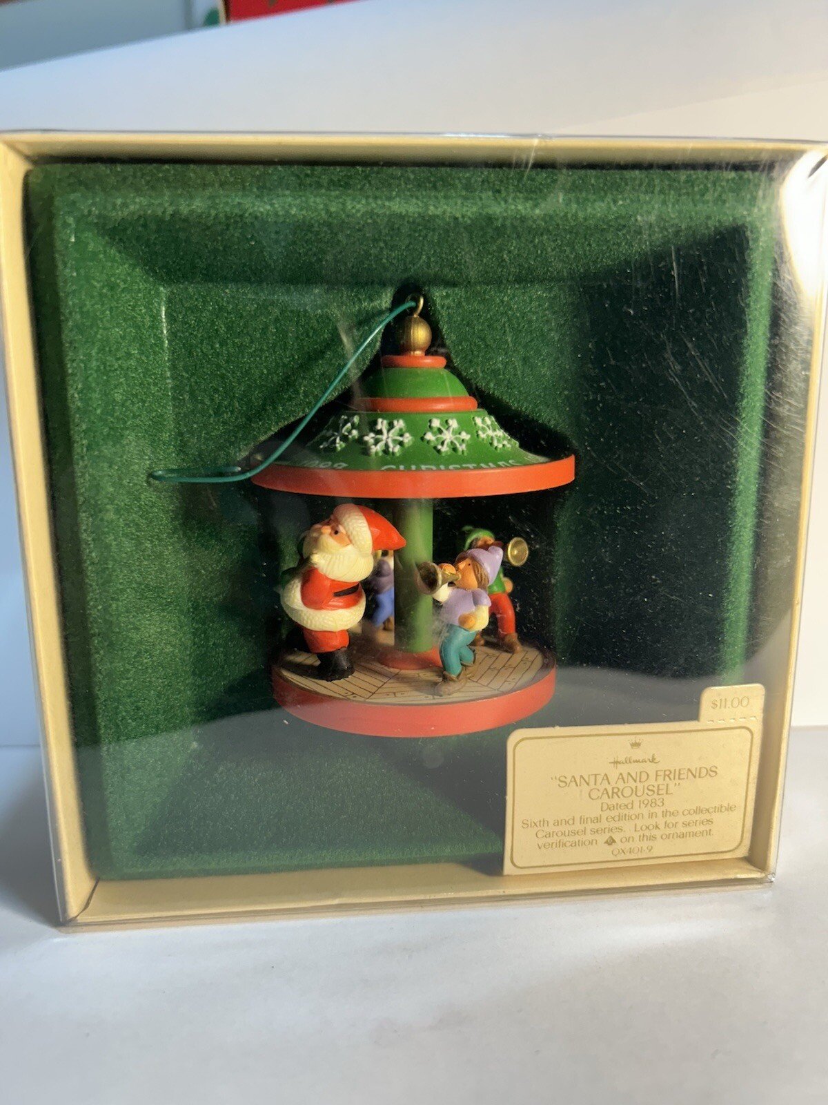 HALLMARK - 1983 Santa and Friends Courosel