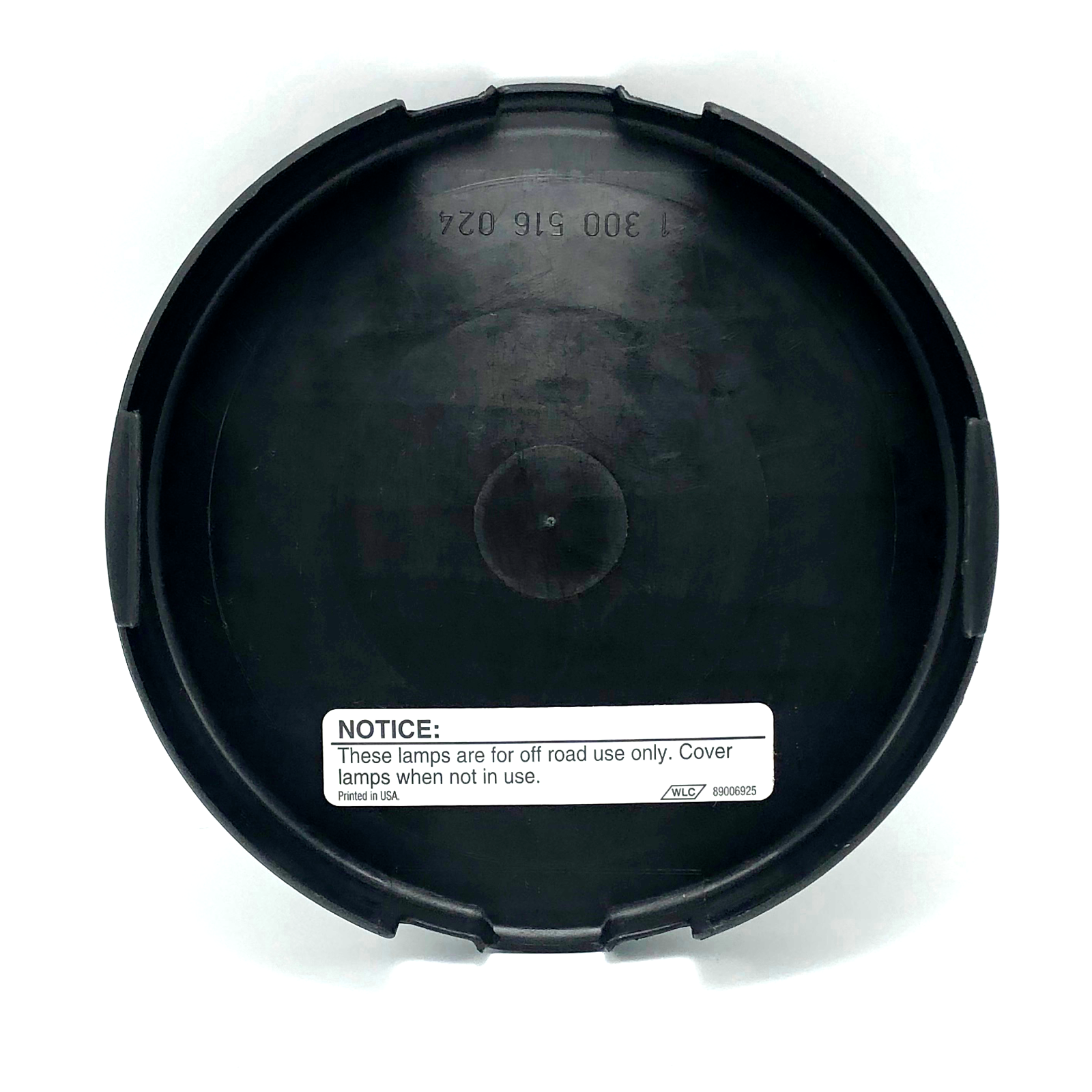 Hummer OEM Fog Light Cover Black 1300516024 for Bosch Pilot 160  