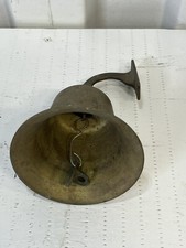 Wall Mount Salvaged Brass Ships Bell 5 OD