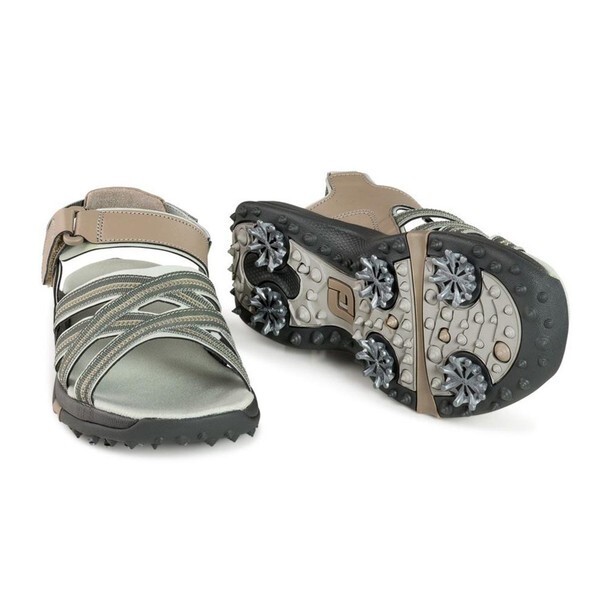 FOOTJOY WOMENS GOLF SANDALS SIZE 6 TAN NWB STYLE#48446 | eBay