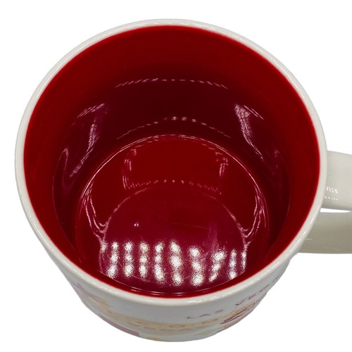Starbucks 2015 Las Vegas Coffee Mug You Are Here Collection 14 oz Red Yellow - Picture 5 of 6