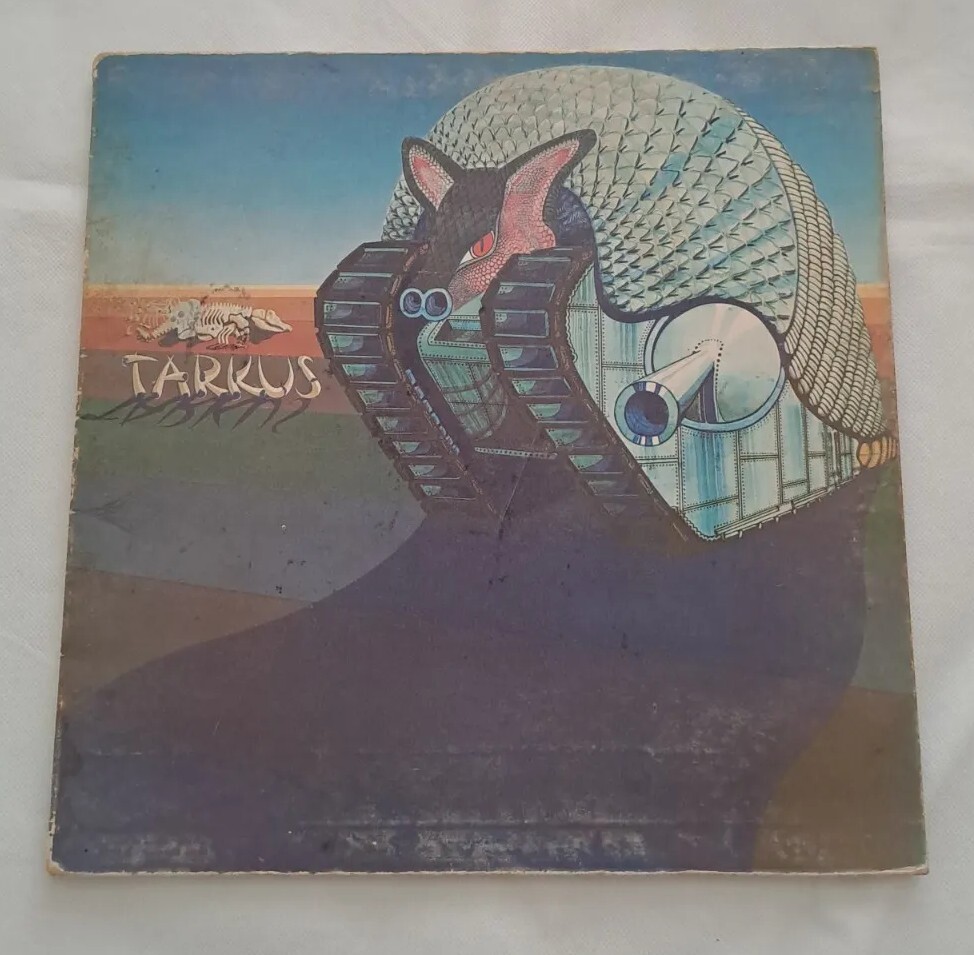 Emerson Lake & Palmer ELP - Tarkus Vinyl LP UK 1st Press A-1U/B-1U