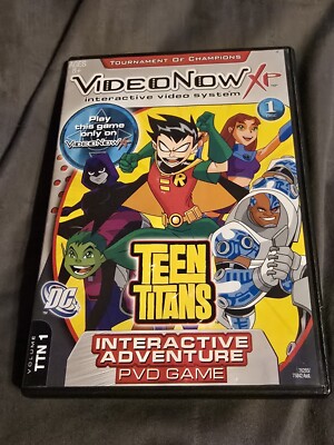 Teen Titans Tournament of Champions (VideoNow XP, 2005) PVD Interactive ...
