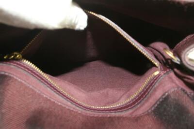 Louis Vuitton Burgundy Taiga Leather Cassiar Backpack  display picture 2