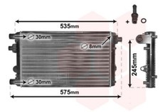 Radiateur Fiat 600