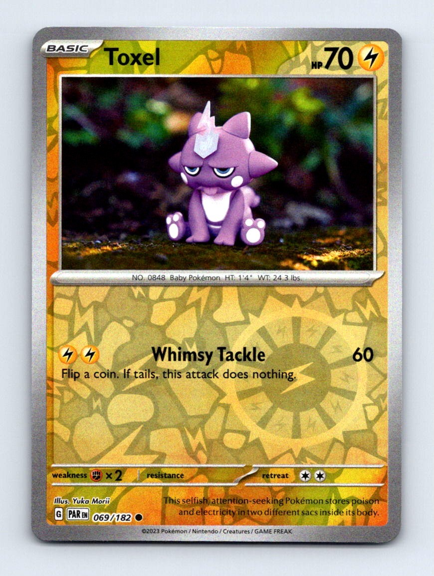 #69 2023 Paradox Rift Toxel Reverse Holo