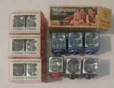 12 Westinghouse Flashcubes New Old Stock For Camera Flash Cubes