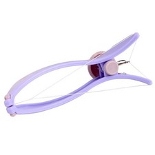 Facial Eyebrow Hair Remover Threading Epilator Defeatherer Spring Makeup Tool